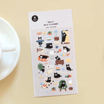 SUA Sticker Daily Deco-Gommettes-Suatelier design-Cat's Catch-Papeterie du Dôme