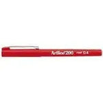 Stylo Artline Artline 200-Stylo-Artline-Rouge-Papeterie du Dôme