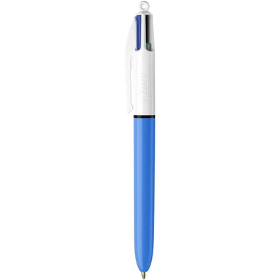 Stylo Bille Bic 4 Couleurs-Stylo Bille-Bic-Bleu-Papeterie du Dôme