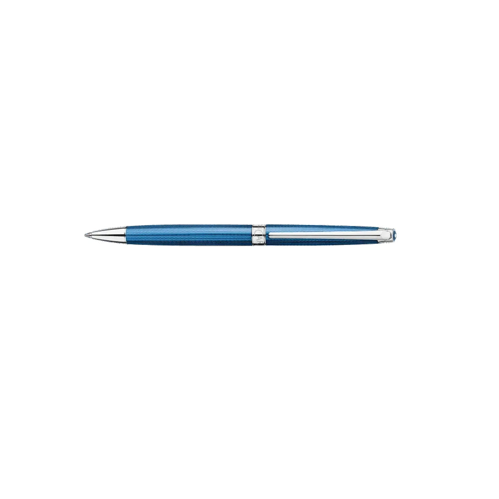 Stylo Bille Caran d'Ache Léman Slim Grand Bleu-Stylo Bille-Caran d'Ache-Papeterie du Dôme