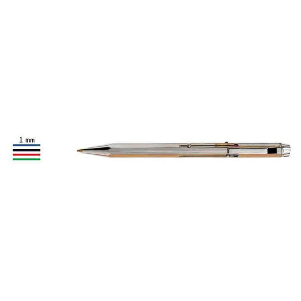 Stylo Bille Sign Office 4 Couleurs Chrome-Stylo Bille-Sign Office-Papeterie du Dôme