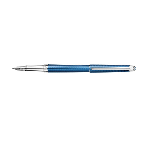 Stylo Plume Caran d'Ache Léman Slim Grand Bleu-Stylo Plume-Caran d'Ache-Papeterie du Dôme