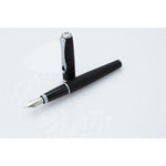 Stylo Plume Diplomat Excellence A2 Lapis Noir Chromé-Stylo Plume-Diplomat-Papeterie du Dôme