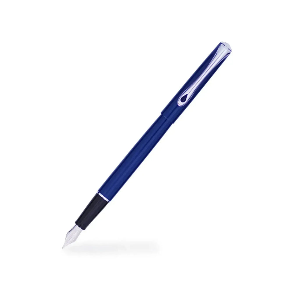 Stylo Plume Diplomat Traveller Navy Blue-Stylo Plume-Diplomat-Papeterie du Dôme