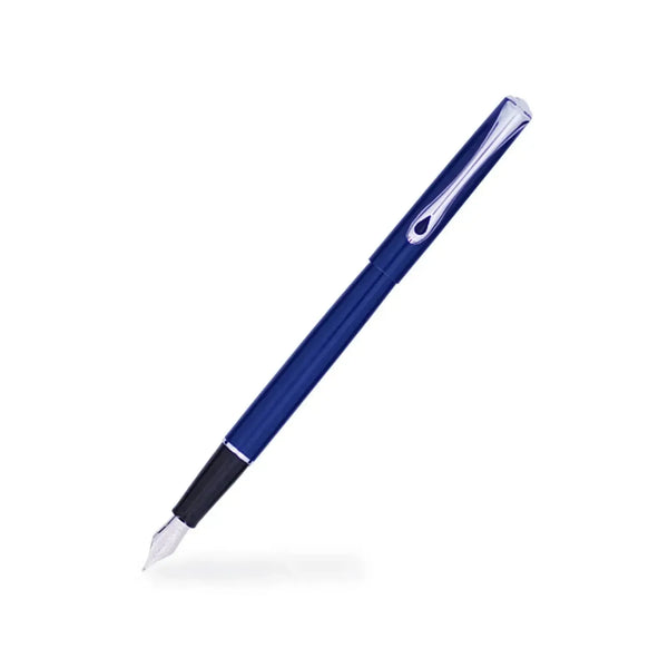 Stylo Plume Diplomat Traveller Navy Blue-Stylo Plume-Diplomat-Papeterie du Dôme