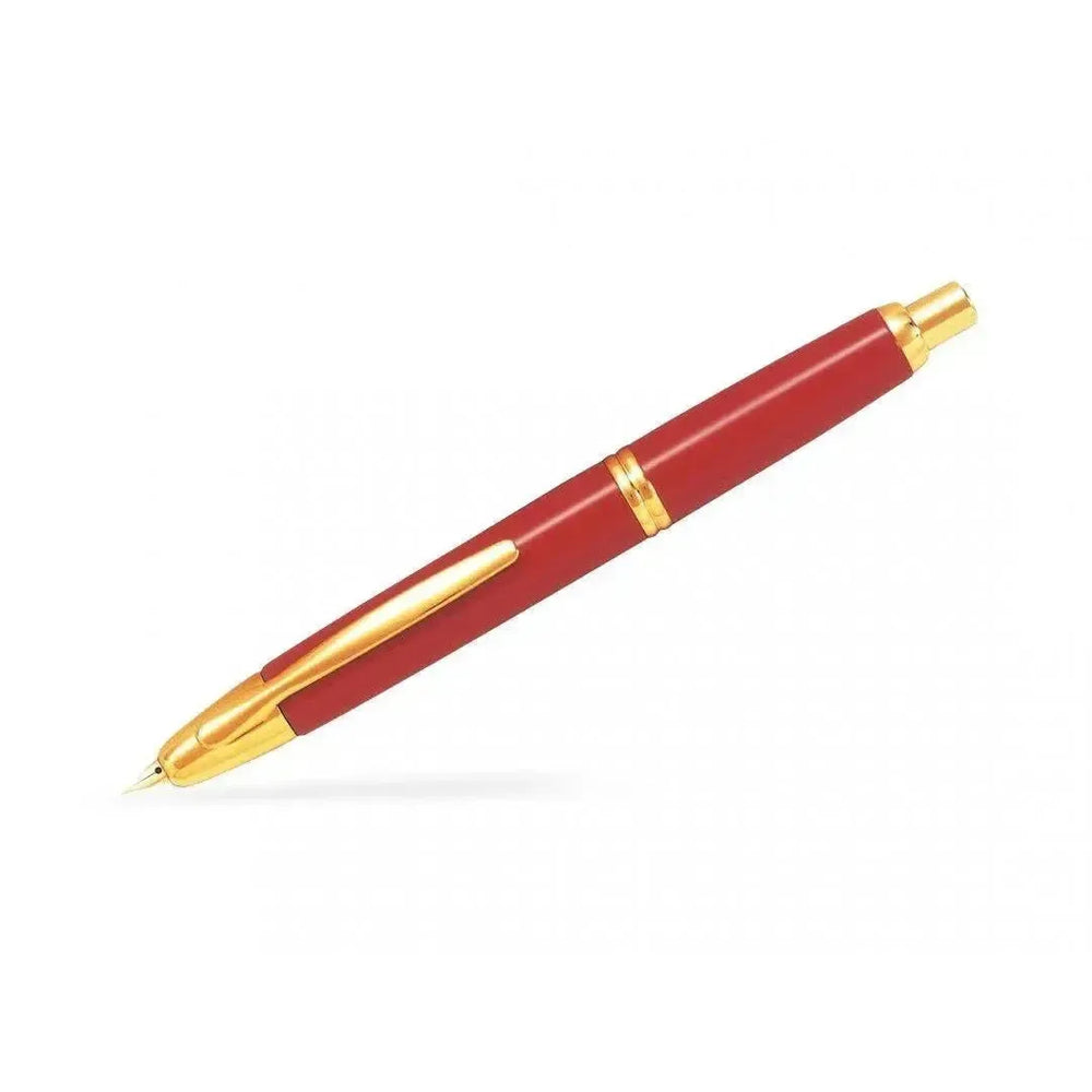 Stylo Plume Pilot Capless Attributs Dorés Rouge-Stylo Plume-Pilot-Papeterie du Dôme