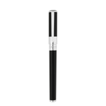 Stylo Plume S.T. Dupont Initial Noir Chromé-Stylo Plume-S.T. Dupont-Papeterie du Dôme