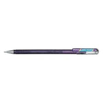 Stylo Roller Pentel DualMetallic K110-Stylo Roller-Pentel-Violet + Bleu métallique-Papeterie du Dôme