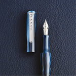 TMH Charles Signature Blue Stylo Plume-Stylo Plume-Tom Hessin-Papeterie du Dôme