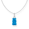 TSB Chaîne Haribo Ours d'or avec pendentif & pierres