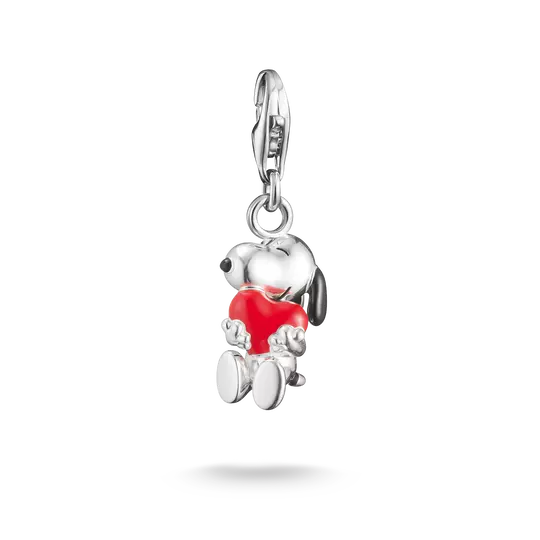 TSB Peanuts™ Charm Snoopy avec cœur – Original-Bijoux-Thomas Sabo-Papeterie du Dôme