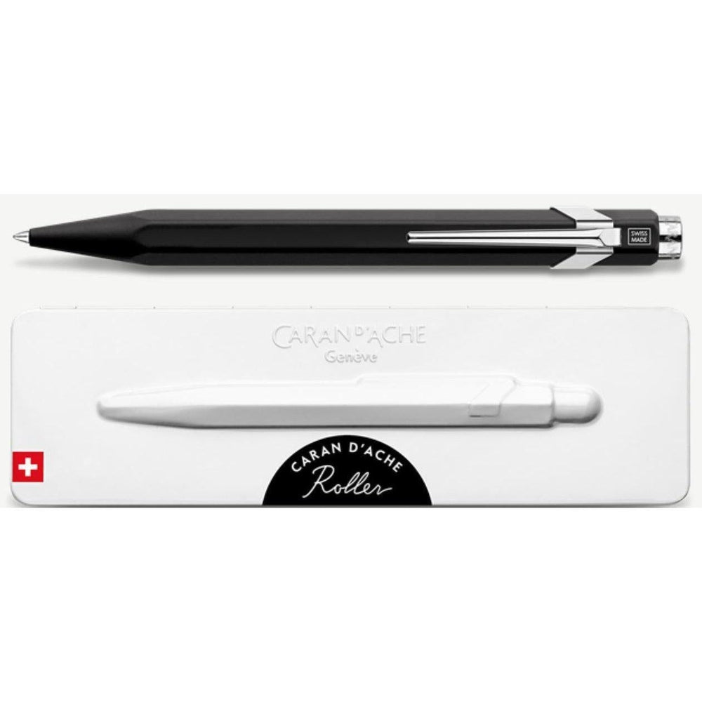 CA 849 Roller-Stylo Roller-Caran d'Ache-Noir-Papeterie du Dôme
