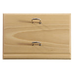 EXA Socle Luxe en Bois pour Bloc-Pratic-Recharge Agenda-Exacompta-Chêne-Papeterie du Dôme