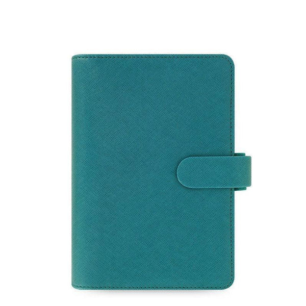 FFX Personal Saffiano-Organiseur-Filofax-Aquamarine-Papeterie du Dôme