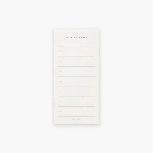 KTK Weekly Planner Mini-Agenda-Kartotek-Papeterie du Dôme