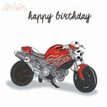 PAT Carte Smart Casual-Carterie-Patchwork-Moto rouge-Papeterie du Dôme