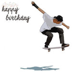 PAT Carte Smart Casual-Carterie-Patchwork-Skateboarder-Papeterie du Dôme