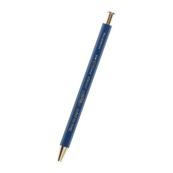 Stylo Bille Mark's Time for Paper-Stylo Bille-Mark's-Bleu Marine-Papeterie du Dôme