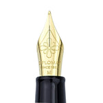 Stylo Plume Diplomat Traveller Snow White Doré - Blanc-Stylo Plume-Diplomat-Papeterie du Dôme