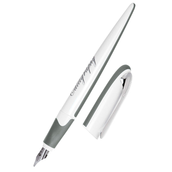 Stylo Plume Online Air Calligraphique-Stylo Plume-Online-1.4 mm-Blanc / Gris-Papeterie du Dôme