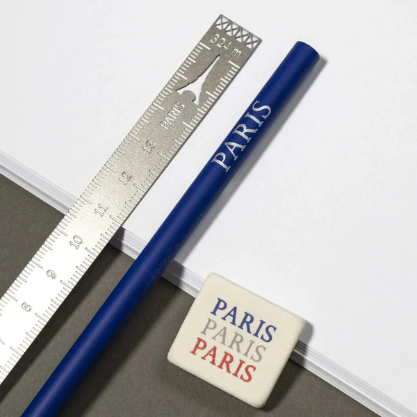 TSP Règle Métal Paris-Trombones-Tout Simplement-Papeterie du Dôme