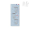 TSP Set 3 Metal Paper Clips Eiffel Tower